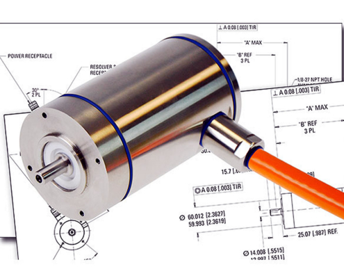 Servomotor de acero inoxidable